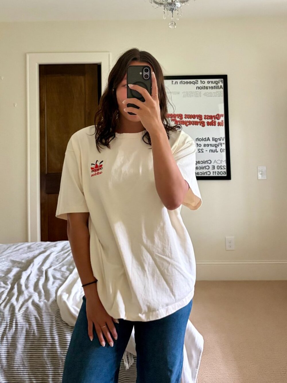Adidas Off White “Midwest Kids” Graphic T-Shirt